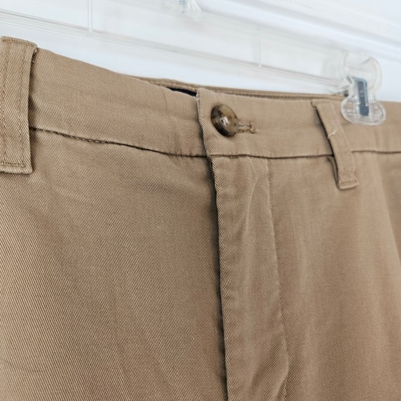 J Crew High Rise Girlfriend Chino‎ Pants Khaki Size 8 Preppy Old Money Capsule - Picture 6 of 11